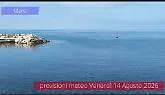 Civitavecchia 14 ago: sole, caldo e brevi temporali